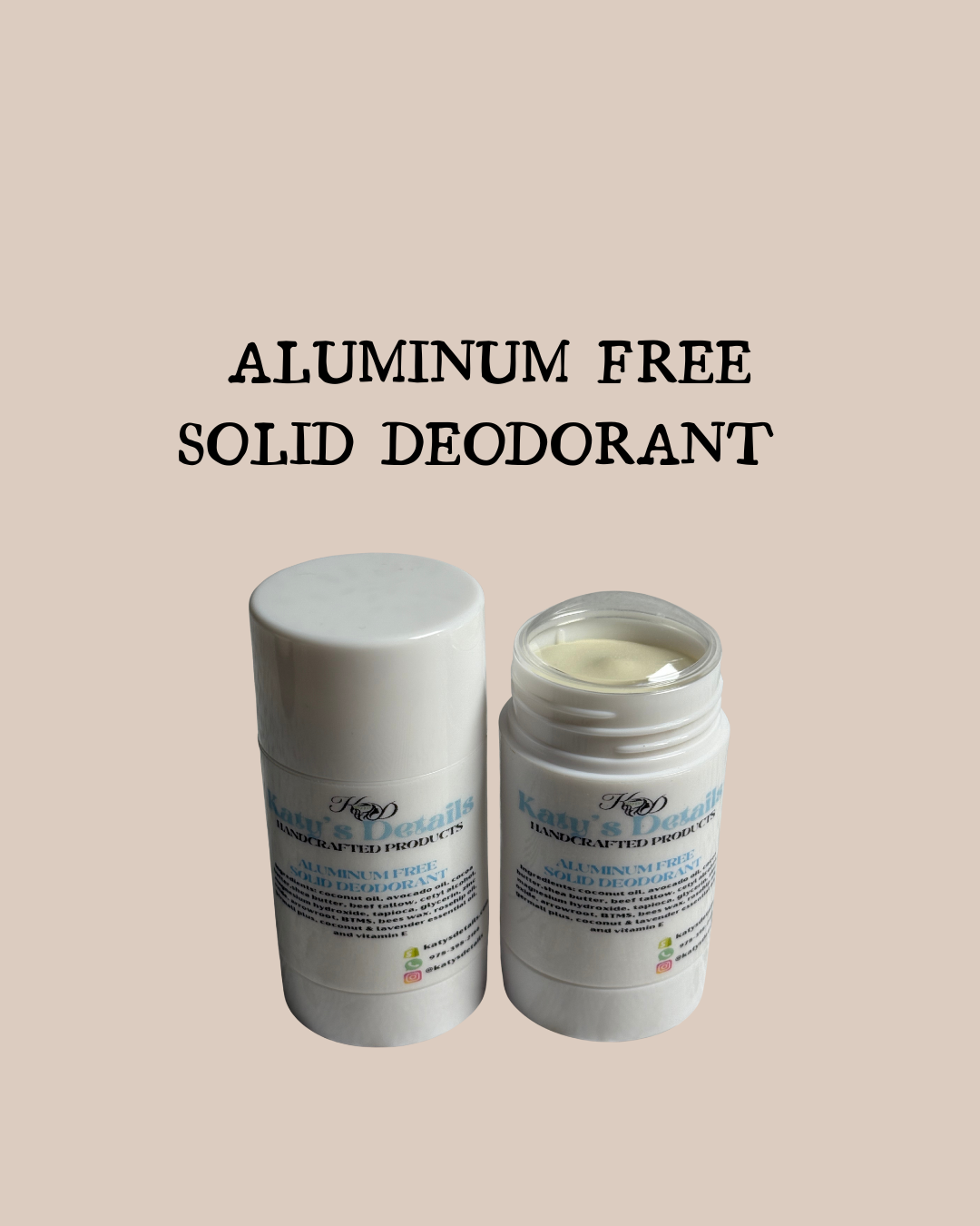 Aluminum Free Deodorants