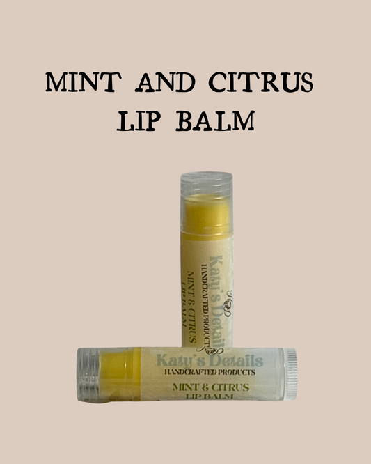 Mint and Citrus Lip Balm